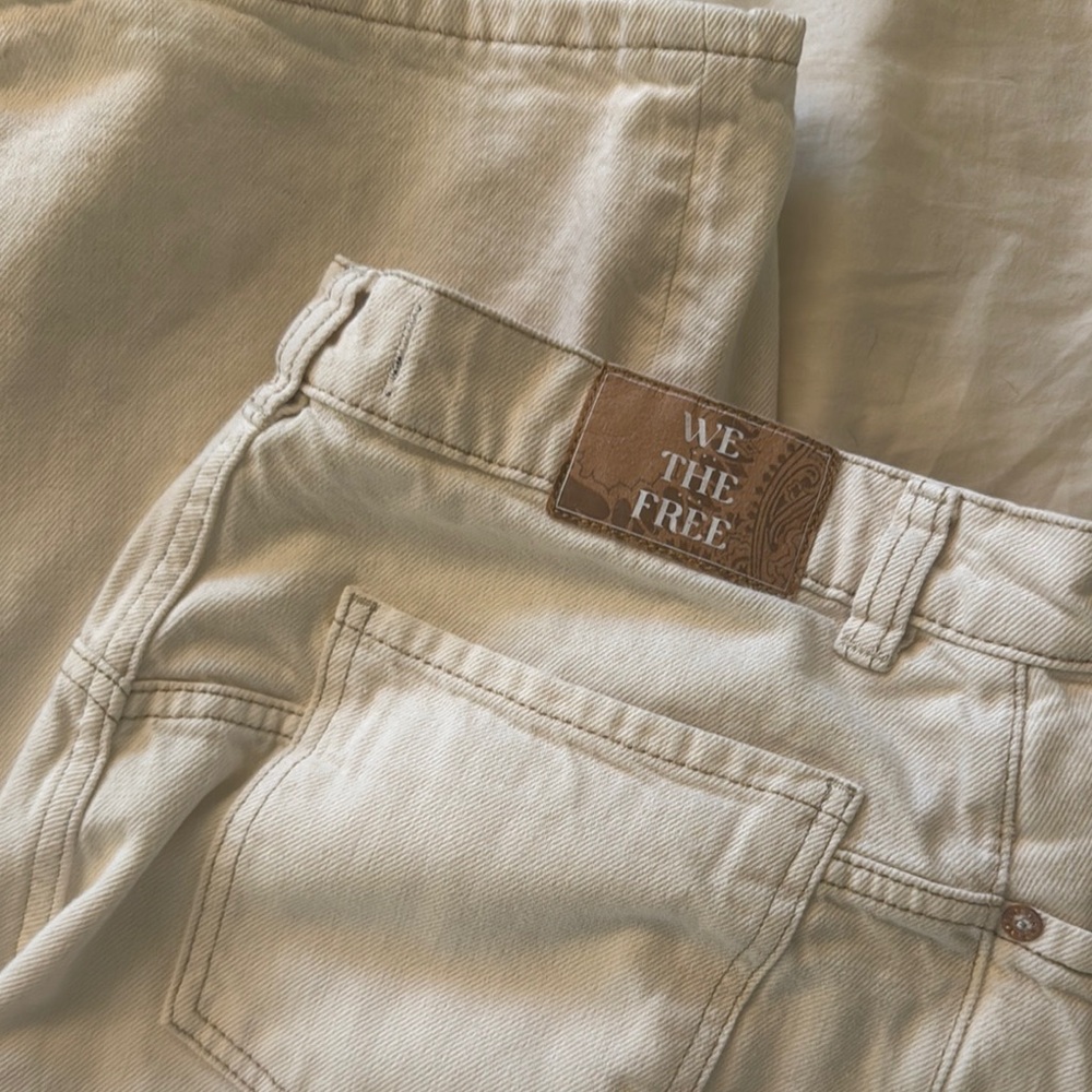 We The Free women’s Cream Jeans